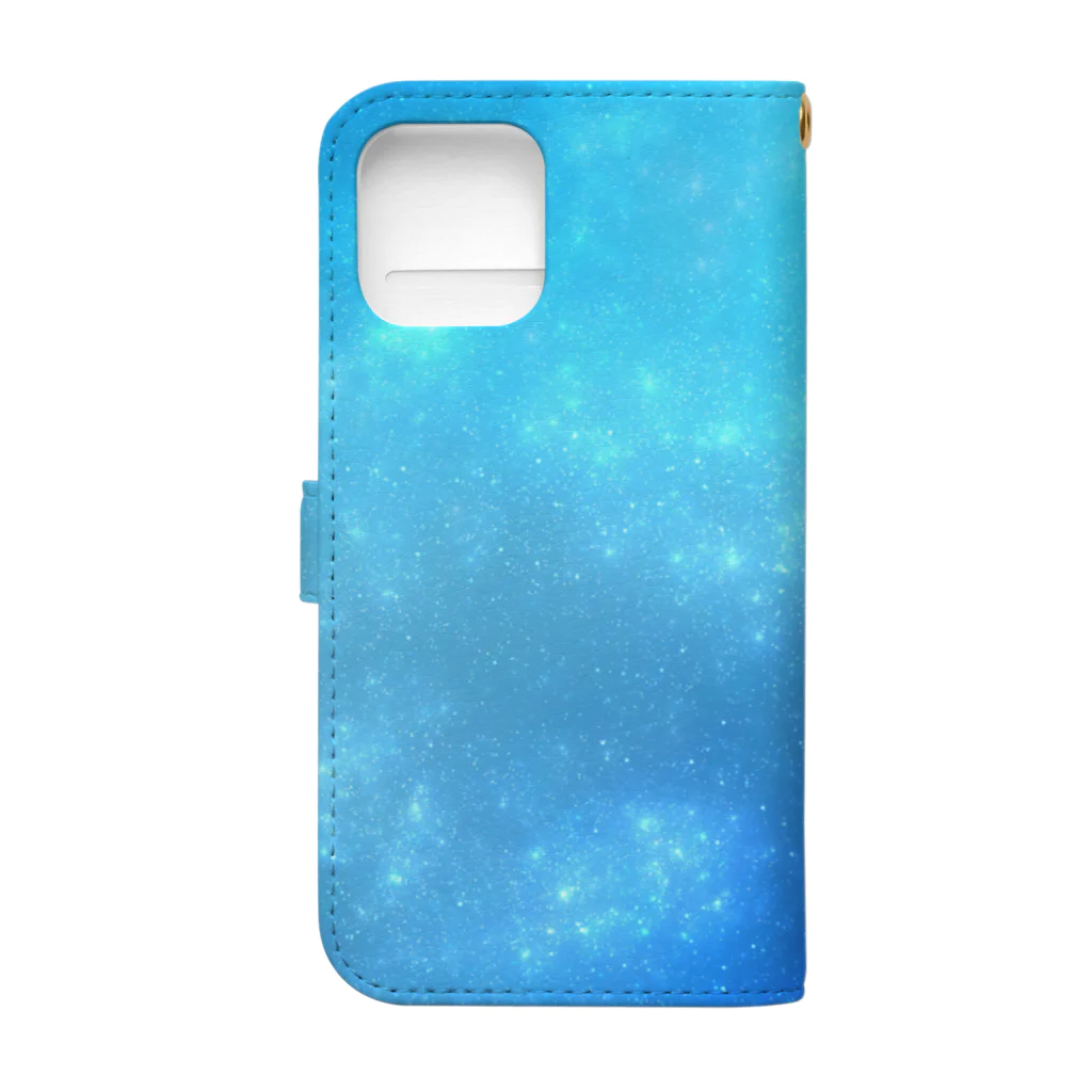 にこ＋の宇宙スマホケース Book-Style Smartphone Case :back