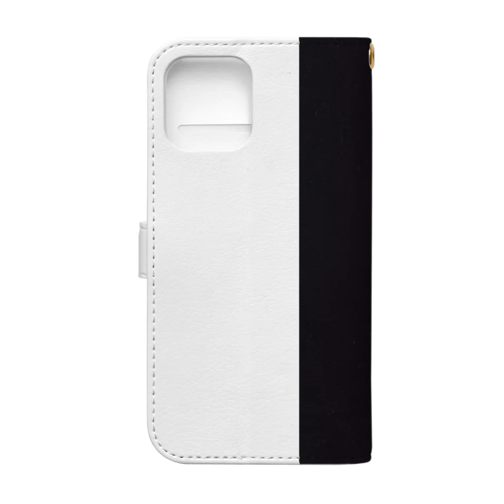 HermannStrasseのフェルメールとフトアゴヒゲトカゲ Book-Style Smartphone Case :back