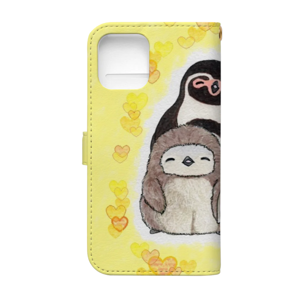 ヤママユ(ヤママユ・ペンギイナ)のMother Father Brother Sister Book-Style Smartphone Case :back