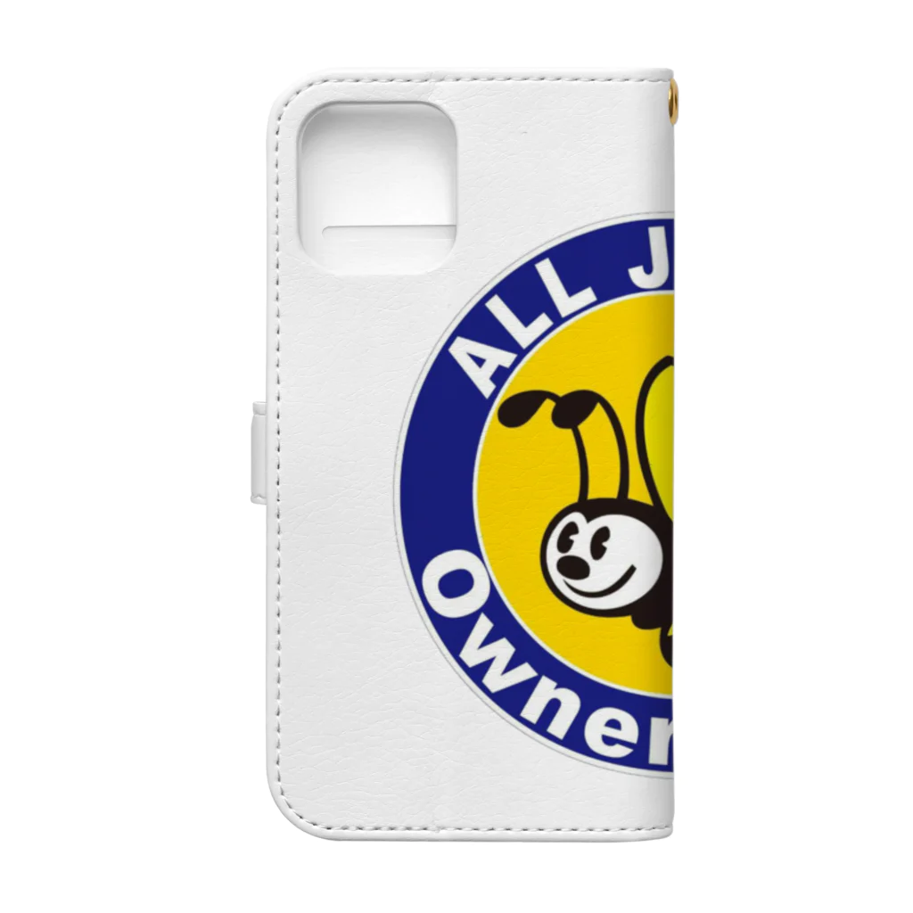 Miyano_Worksの4mini ALL JAPAN Chaly owner's CLUB シリーズ Book-Style Smartphone Case :back