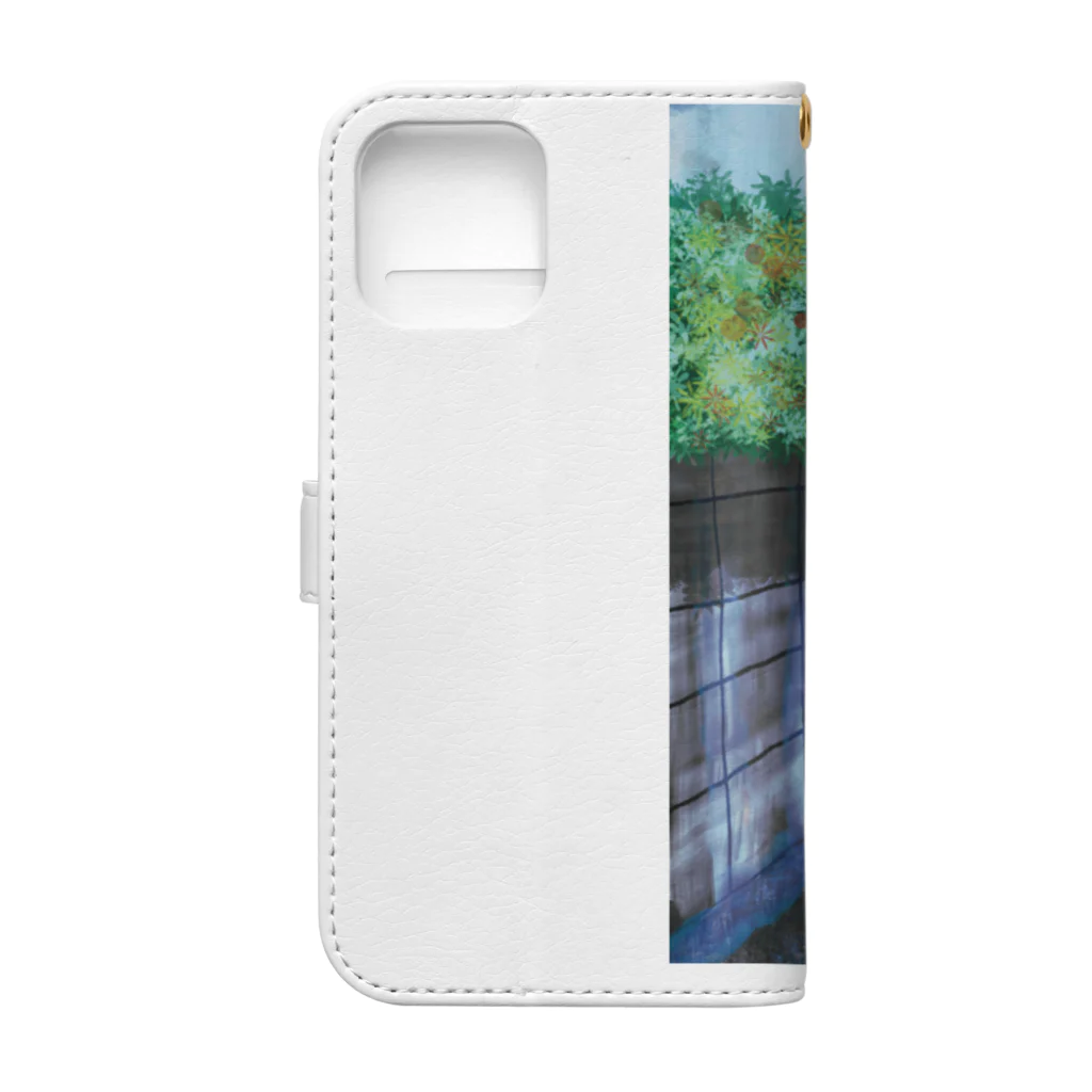 AkironBoy's_Shopの絶景の田舎住宅地2-89-4 Book-Style Smartphone Case :back