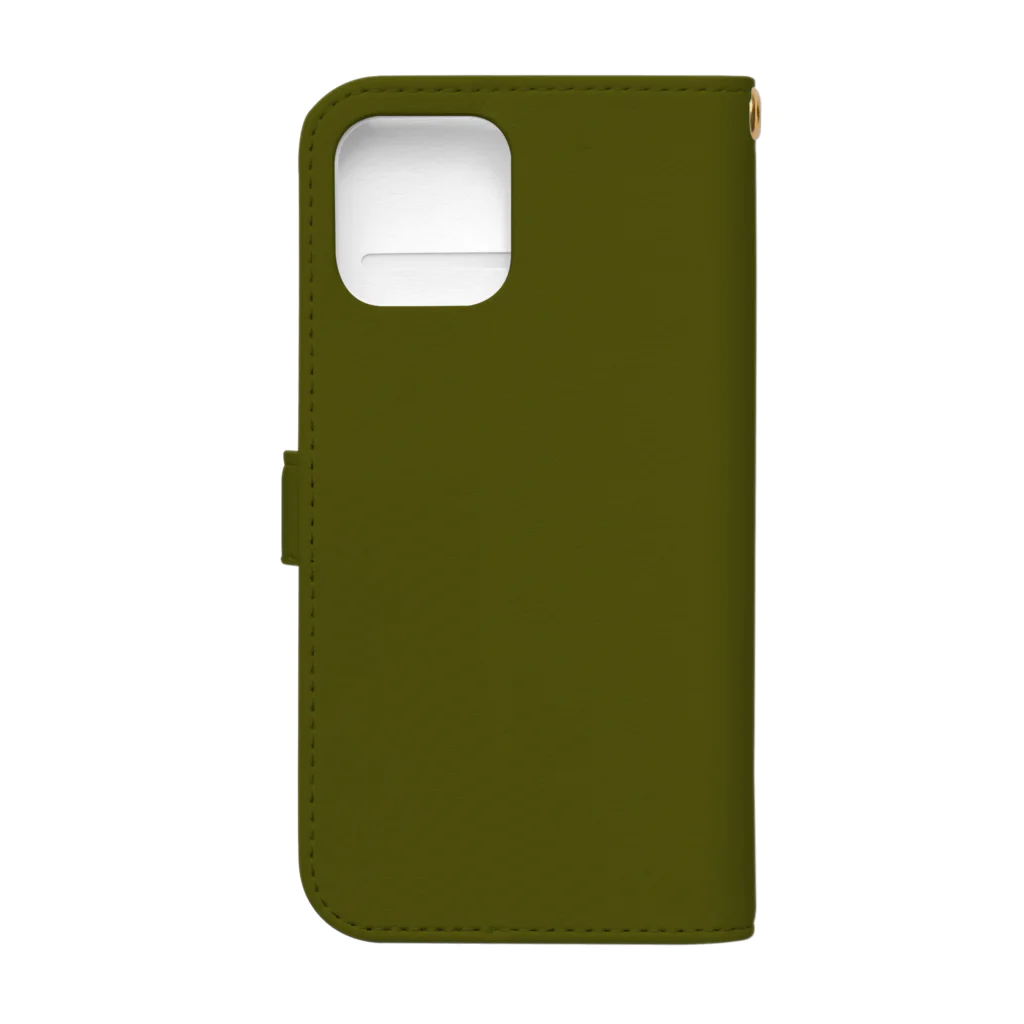 サバイバルデザイン チームシックスのマウンテンシリーズ Book-Style Smartphone Case :back