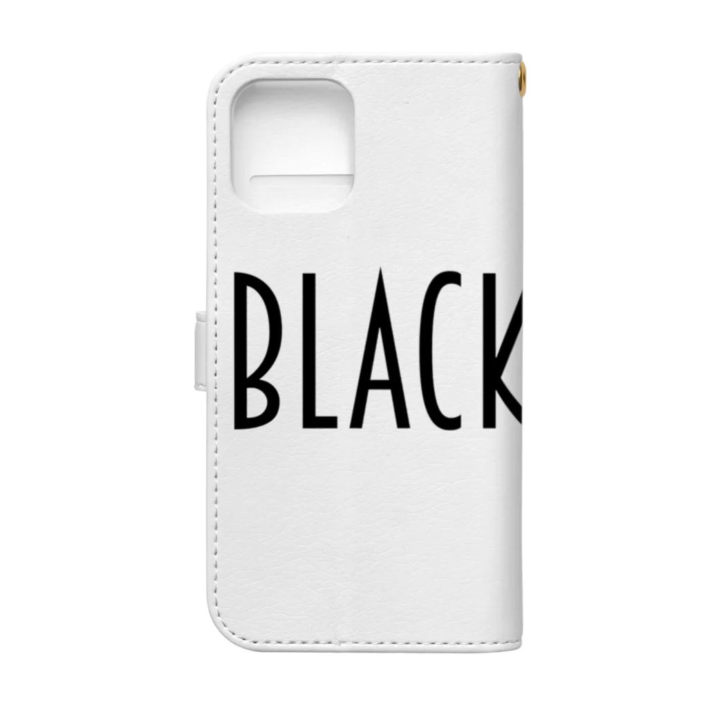 JOKERS FACTORYのBLACK CAT Book-Style Smartphone Case :back