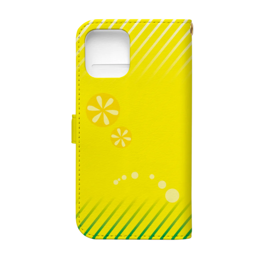 moctaaのLemon girl Book-Style Smartphone Case :back