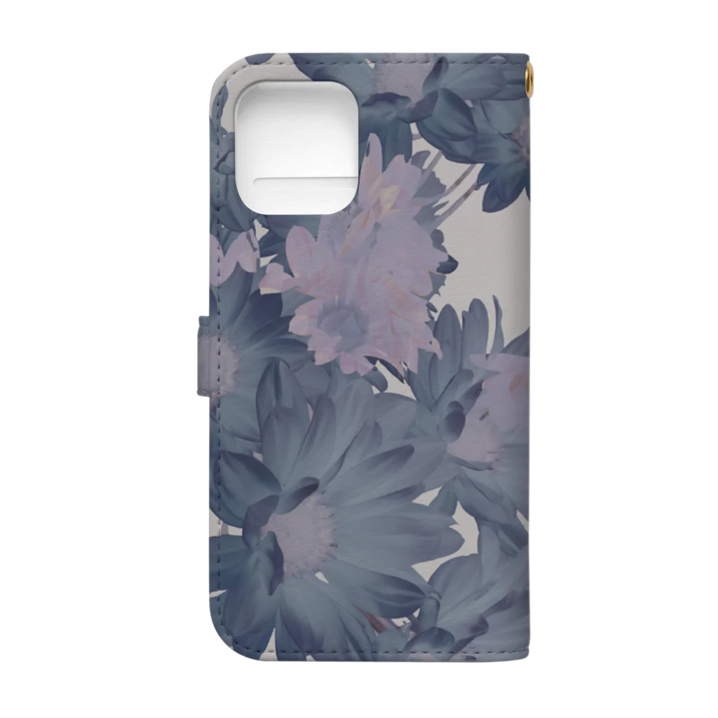 無孔笛のFlower Book-Style Smartphone Case :back