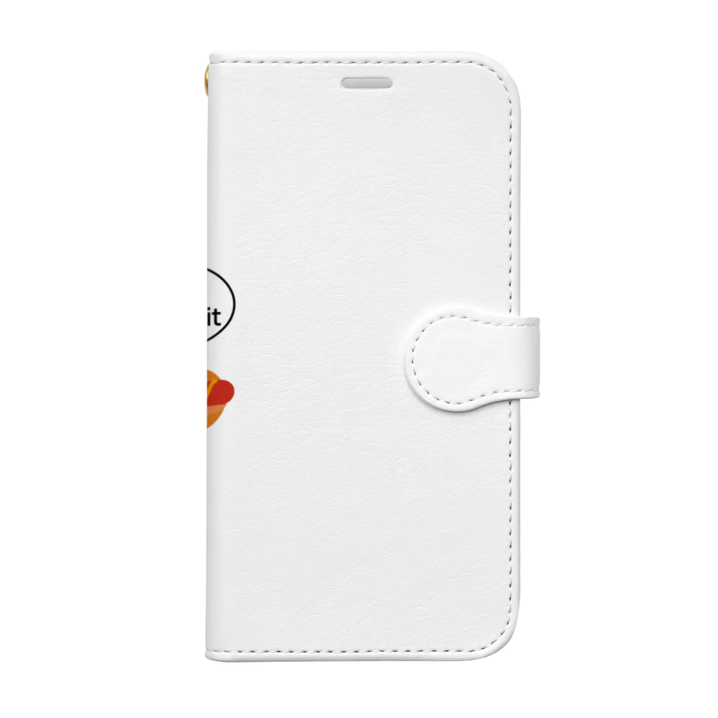 キッズモード某のホットドッグテリア Book-Style Smartphone Case