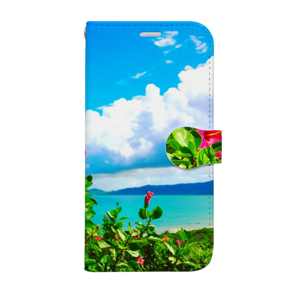 mizuphoto galleryのtropicalize me 手帳型スマホケース