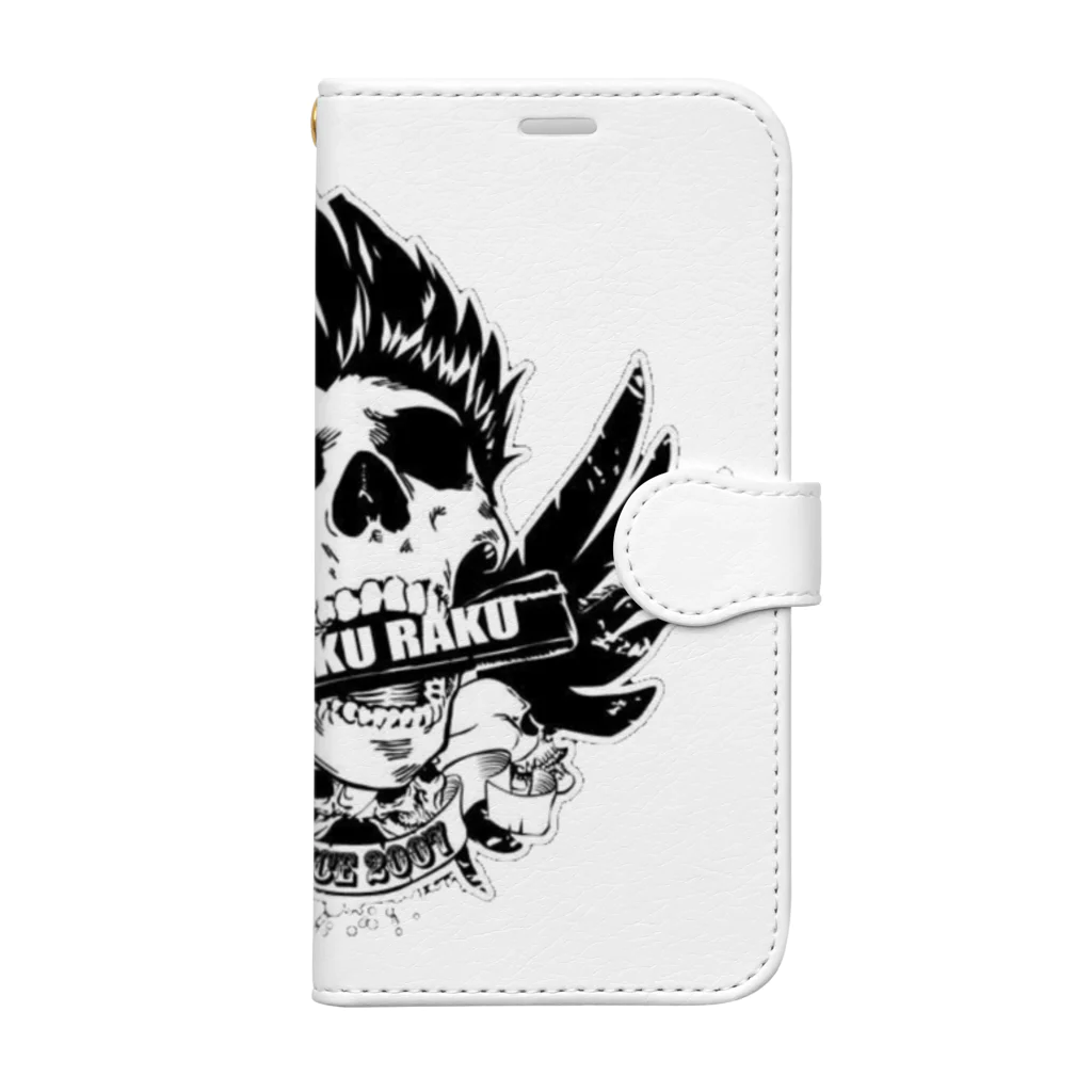 爆★楽 BAKURAKUの爆★楽 Book-Style Smartphone Case