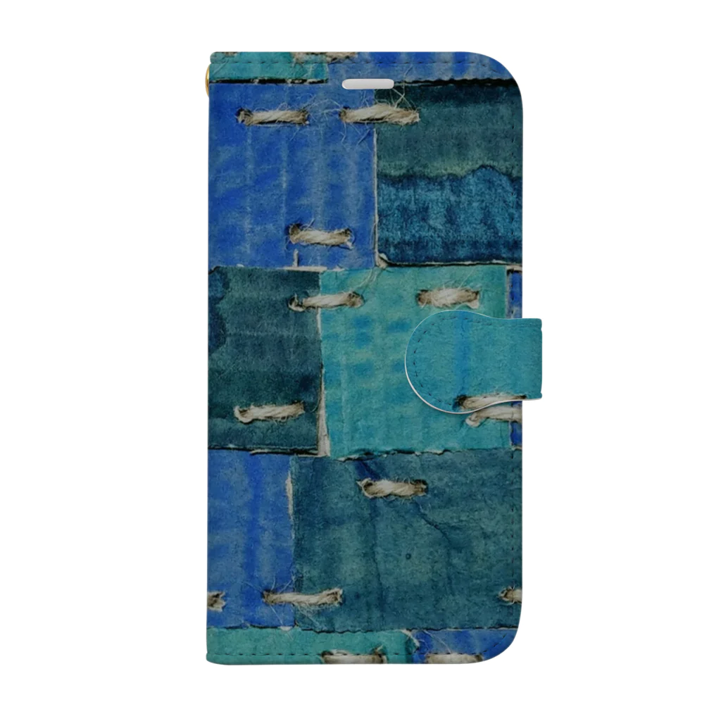ぐら(GURA)のcardboard/blue Book-Style Smartphone Case