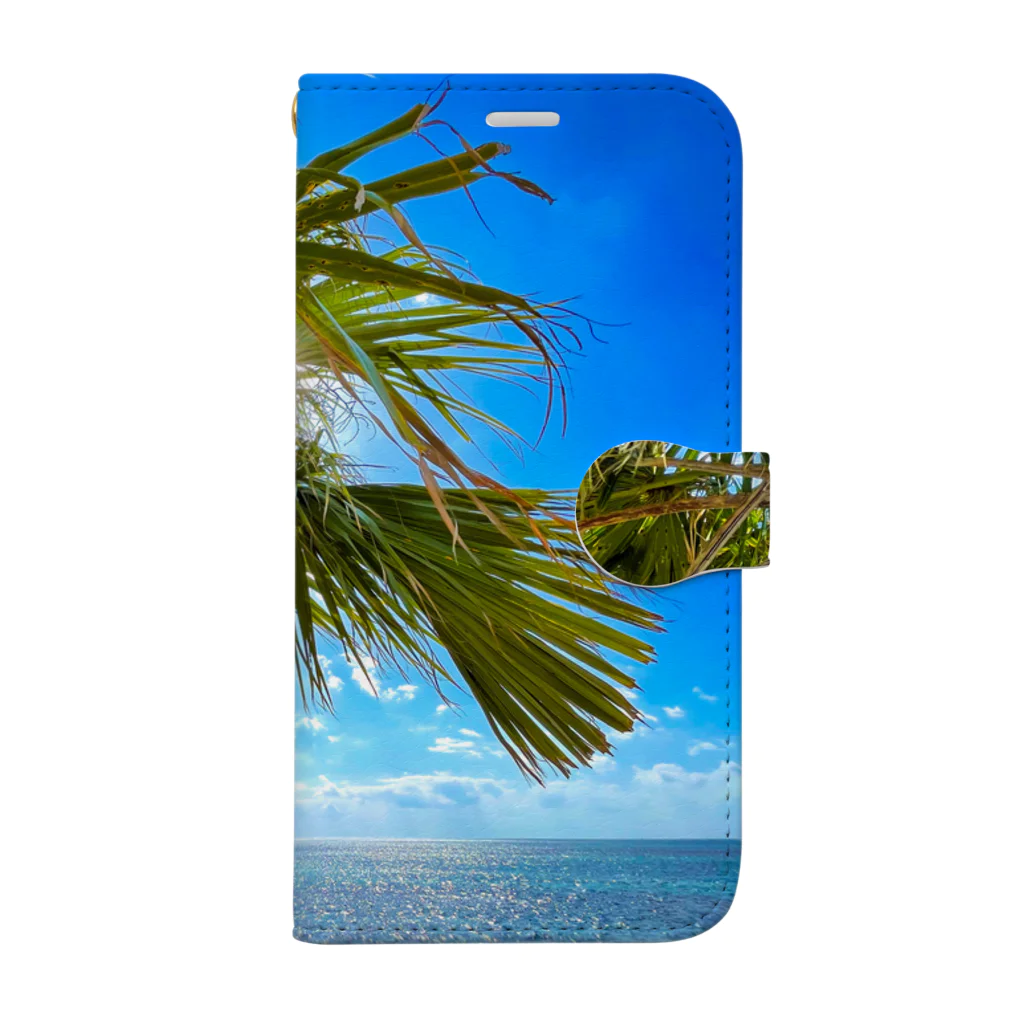 mizuphoto galleryの Tropical breeze Book-Style Smartphone Case