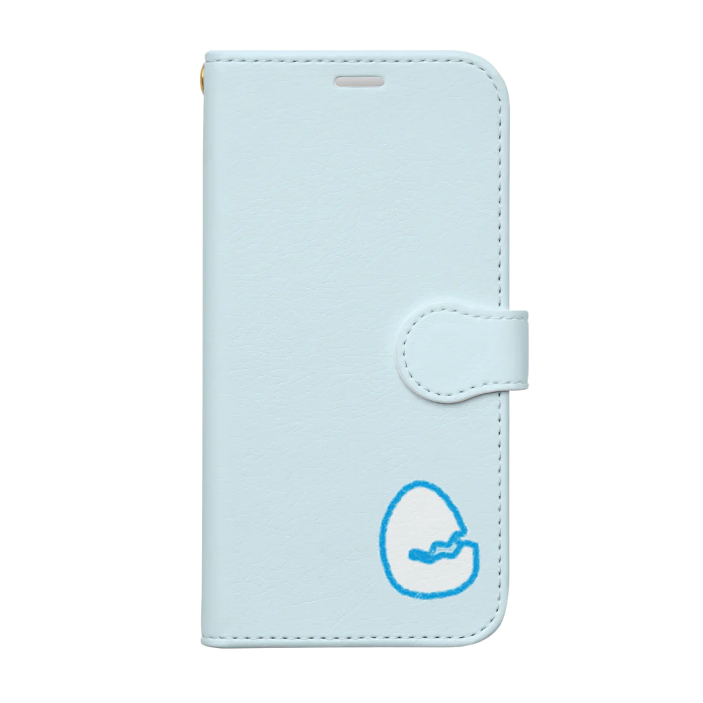 如月芳美のペンギンちゃんソーダ（B-2） Book-Style Smartphone Case