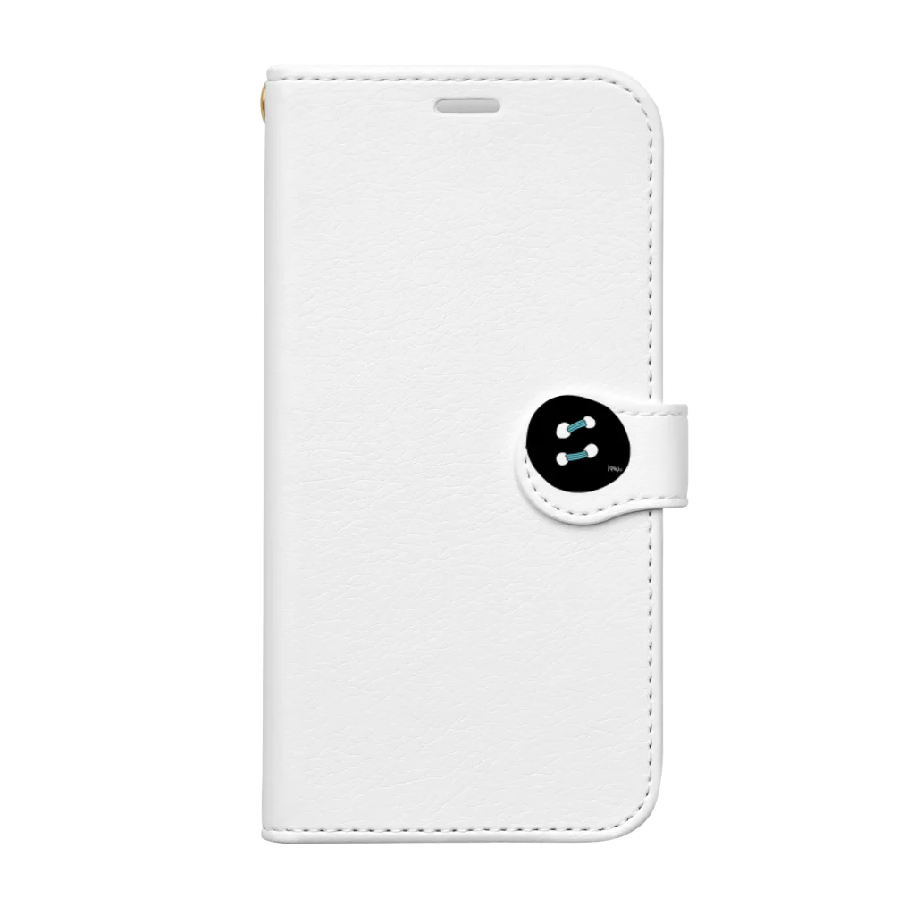 iqquのbuttonスマホケース by iqqu〈イッキュウ〉 Book-Style Smartphone Case