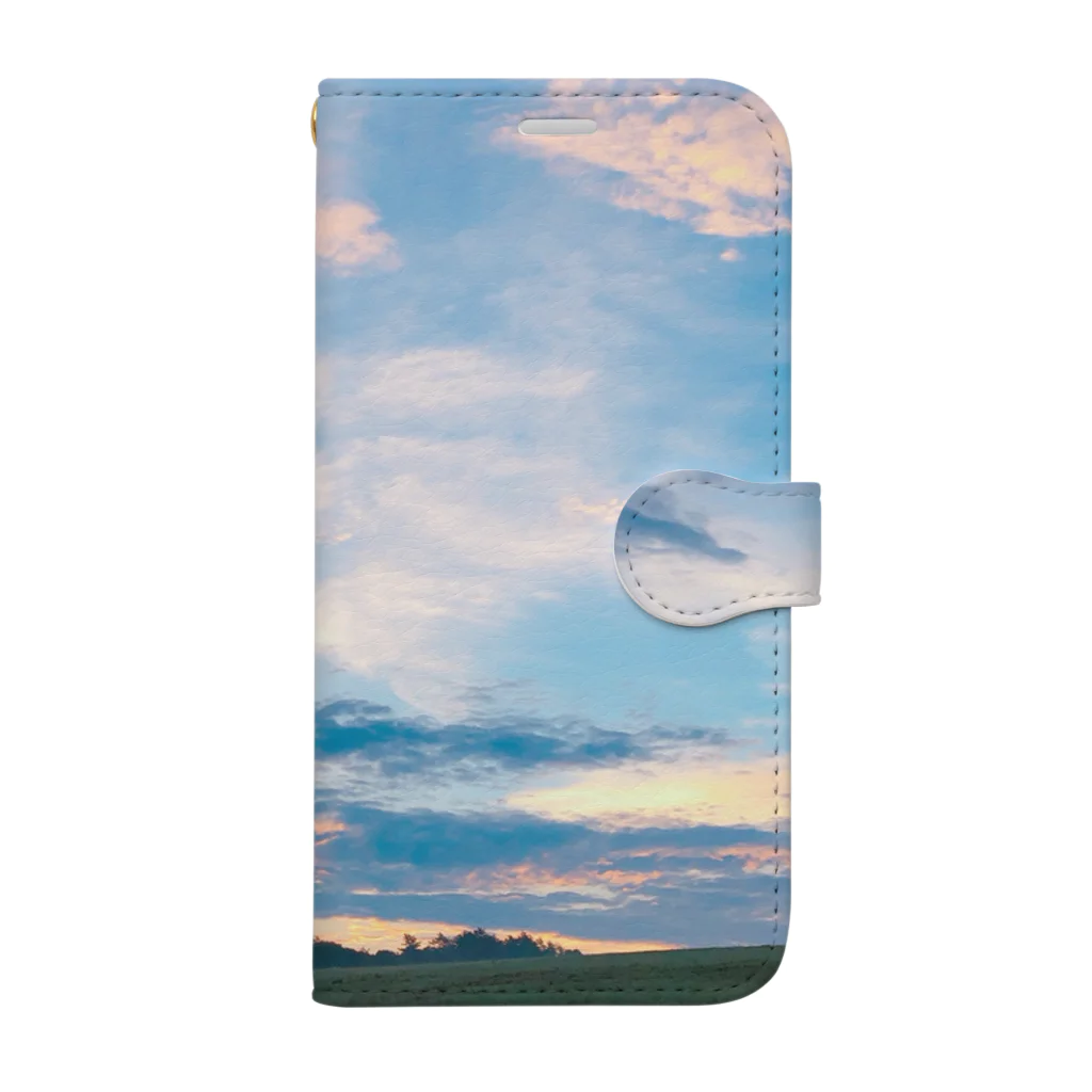Aloha Blue SkyのSunrise Book-Style Smartphone Case