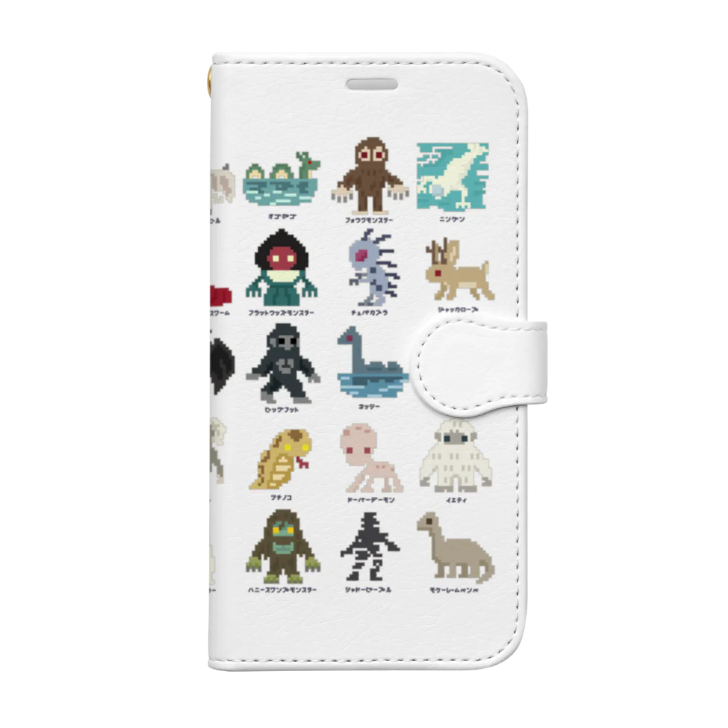 すとろべりーガムFactoryのドットUMA図鑑 Book-Style Smartphone Case