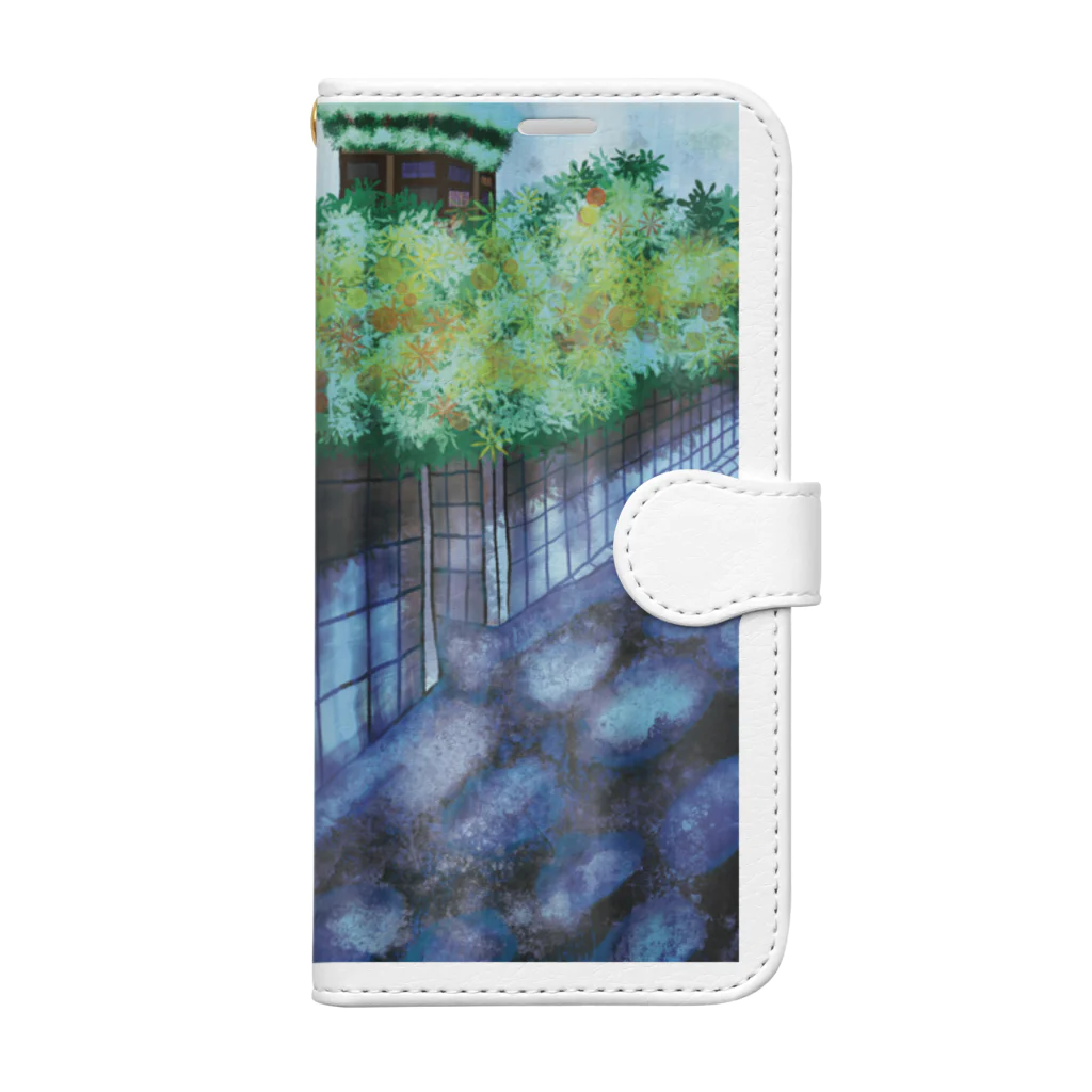 AkironBoy's_Shopの絶景の田舎住宅地2-89-4 Book-Style Smartphone Case