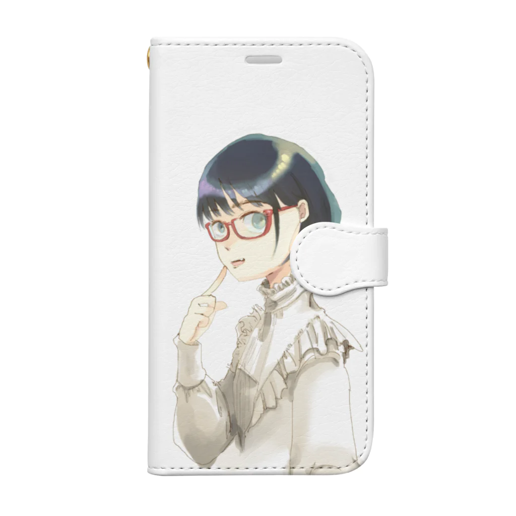 九 時 @ミスiD2021『ミスiD2021 ねぇきいて?宇宙を救うのはきっと本賞のわたし Book-Style Smartphone Case