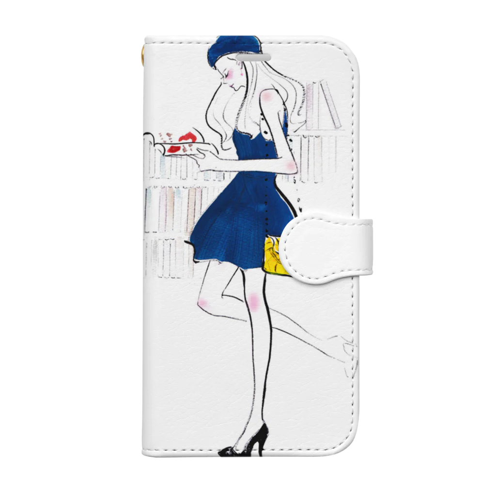 Jojo Yan | A Fashion Illustratorのこの本が好き Book-Style Smartphone Case