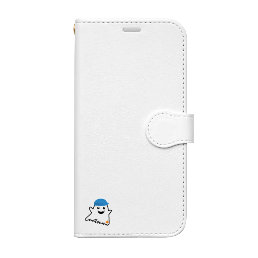 🧢なつみ👻🍊のおばけモチーフ Book-Style Smartphone Case