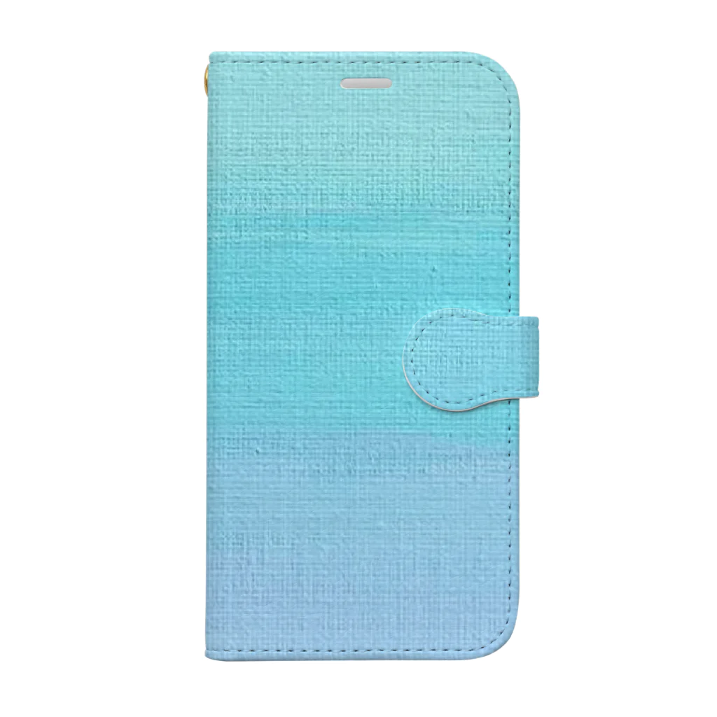 海と空のほんわかタイムの海と空のケース Book-Style Smartphone Case