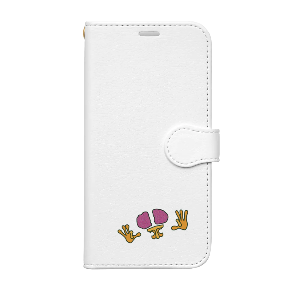 BUFOの FG君 Book-Style Smartphone Case