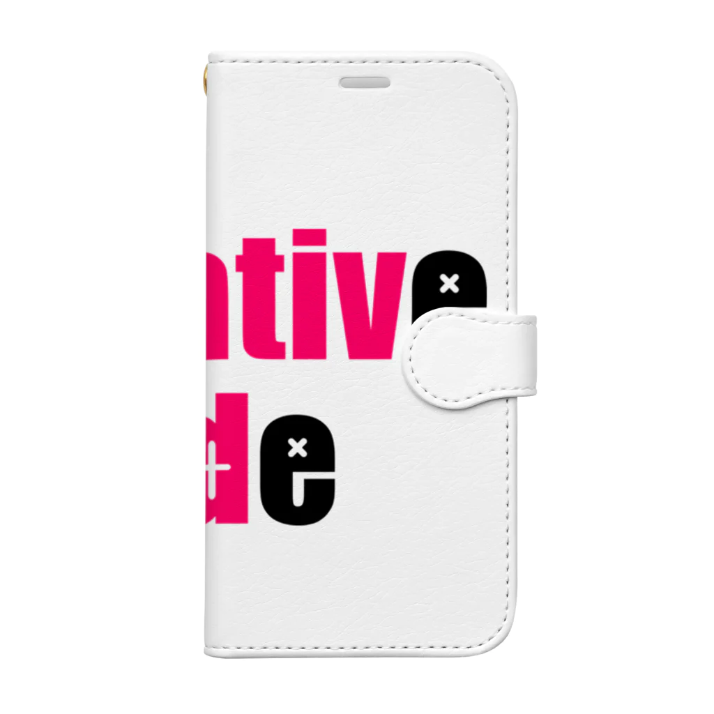 Negative sideのNegative side Book-Style Smartphone Case