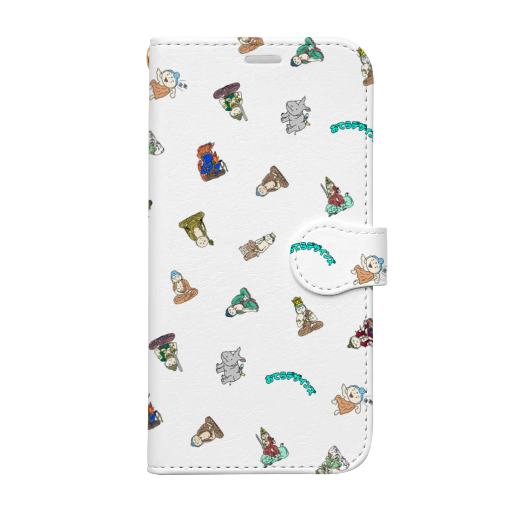 おてらデザインズの十三仏 Book-Style Smartphone Case