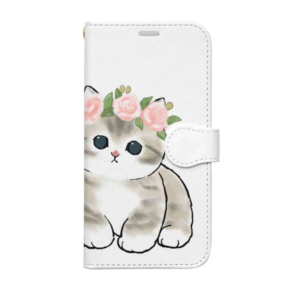 mofusandのうさにゃん Book-Style Smartphone Case