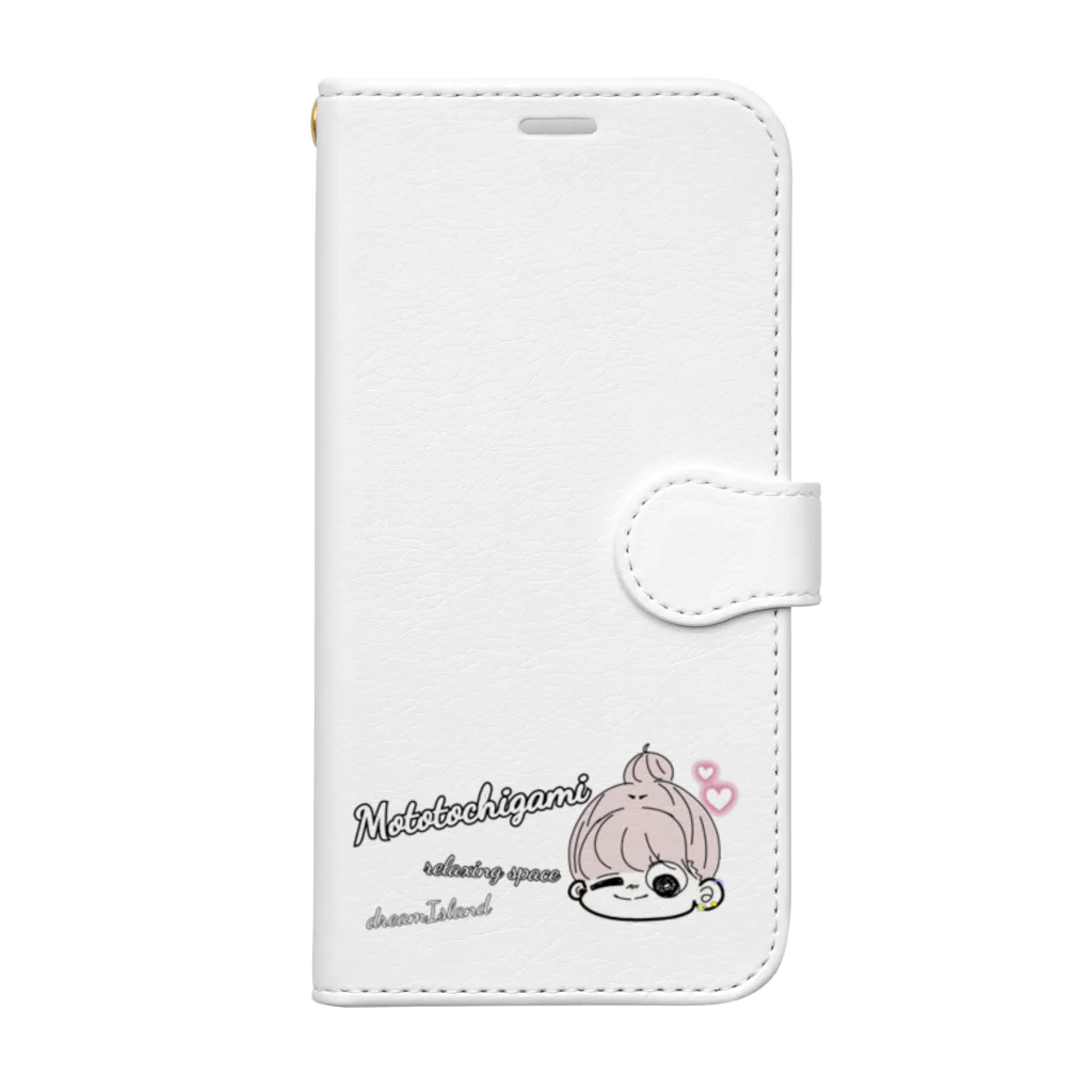 ༊༅͙̥̇ 元土地神しーちゃん♡のしーちゃんキャラクターグッズ Book-Style Smartphone Case