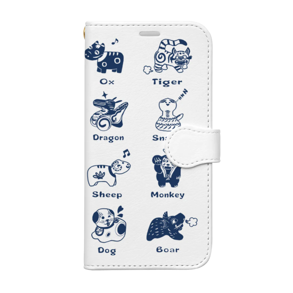 SU-KUのThe Zodiac of Fukushima Book-Style Smartphone Case