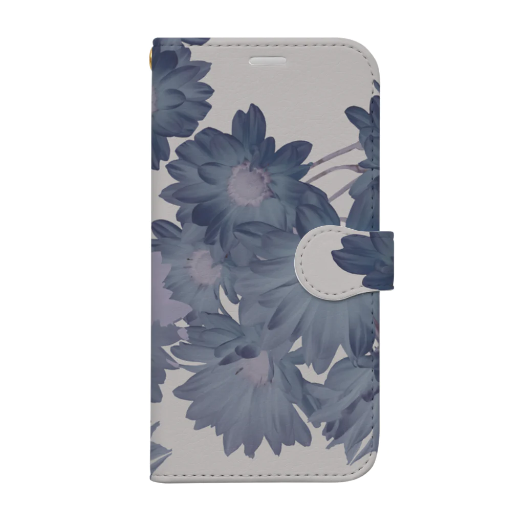 無孔笛のFlower Book-Style Smartphone Case