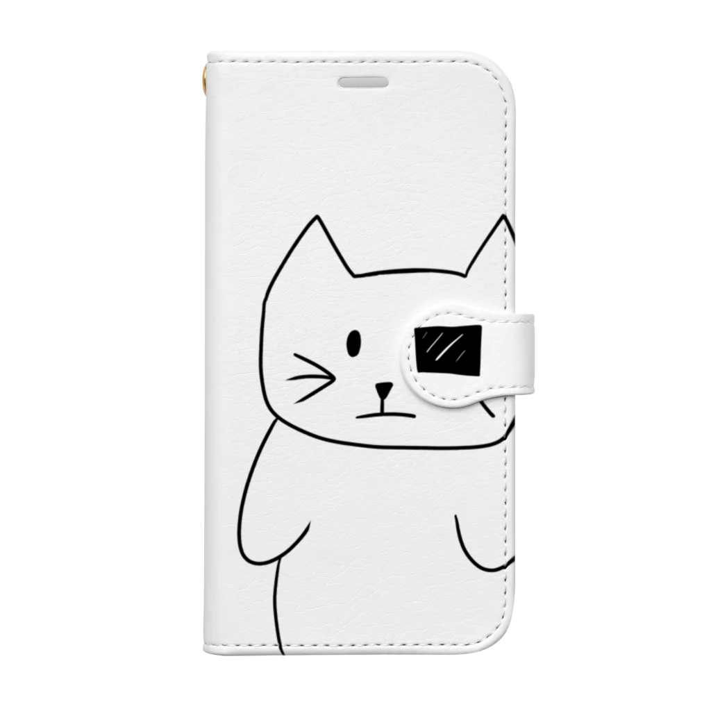 肉球の村。のカンネコ　13.12用 Book-Style Smartphone Case