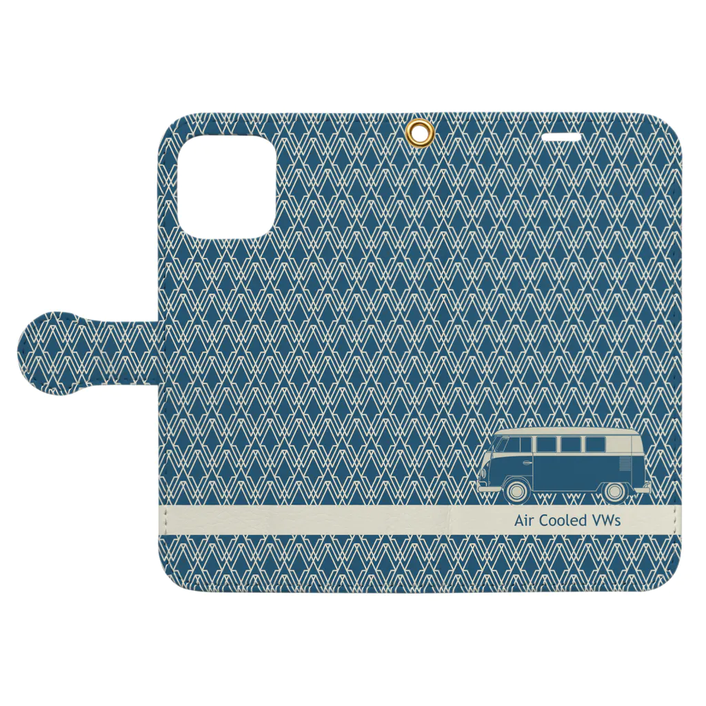 D-StyleのPackage Type-2 Early Book-Style Smartphone Case:Opened (outside)