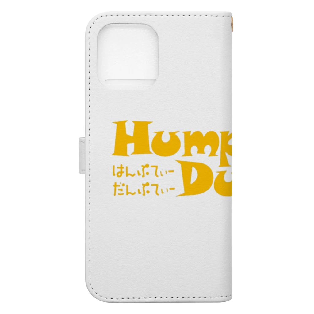 HUMPTY DUMPTYのHUMPTY DUMPTY STAFF用 手帳型スマホケースの裏面