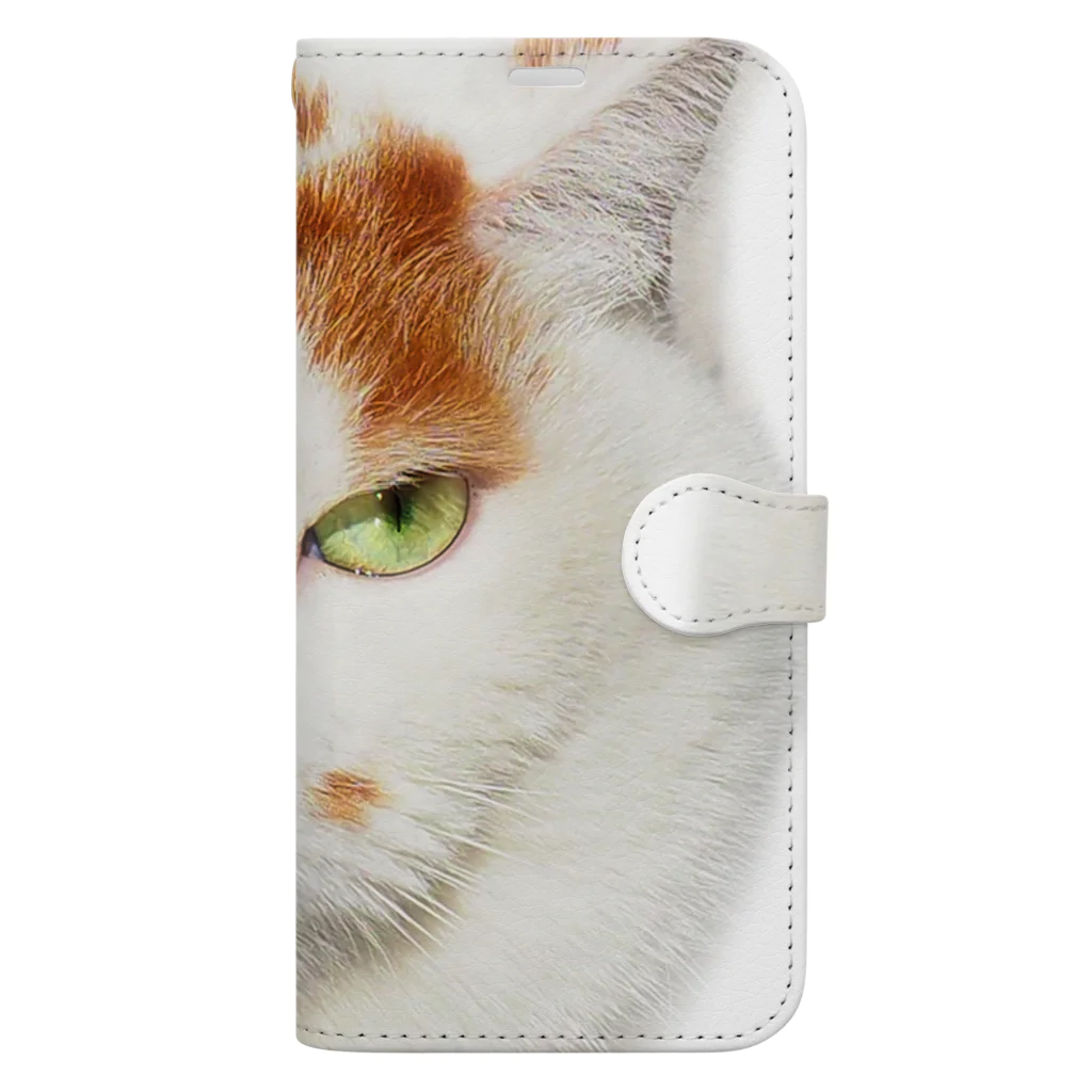 MARCO's CAT SHOPの魔除けメイ  Book-Style Smartphone Case