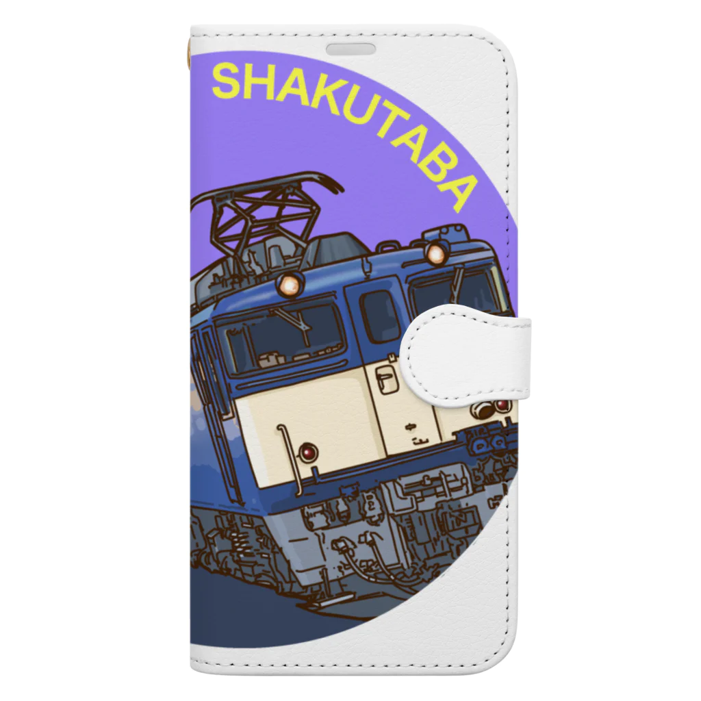 鉄道博士 / Dr.Railwayの鉄道宗 僧侶 尺束 Book-Style Smartphone Case