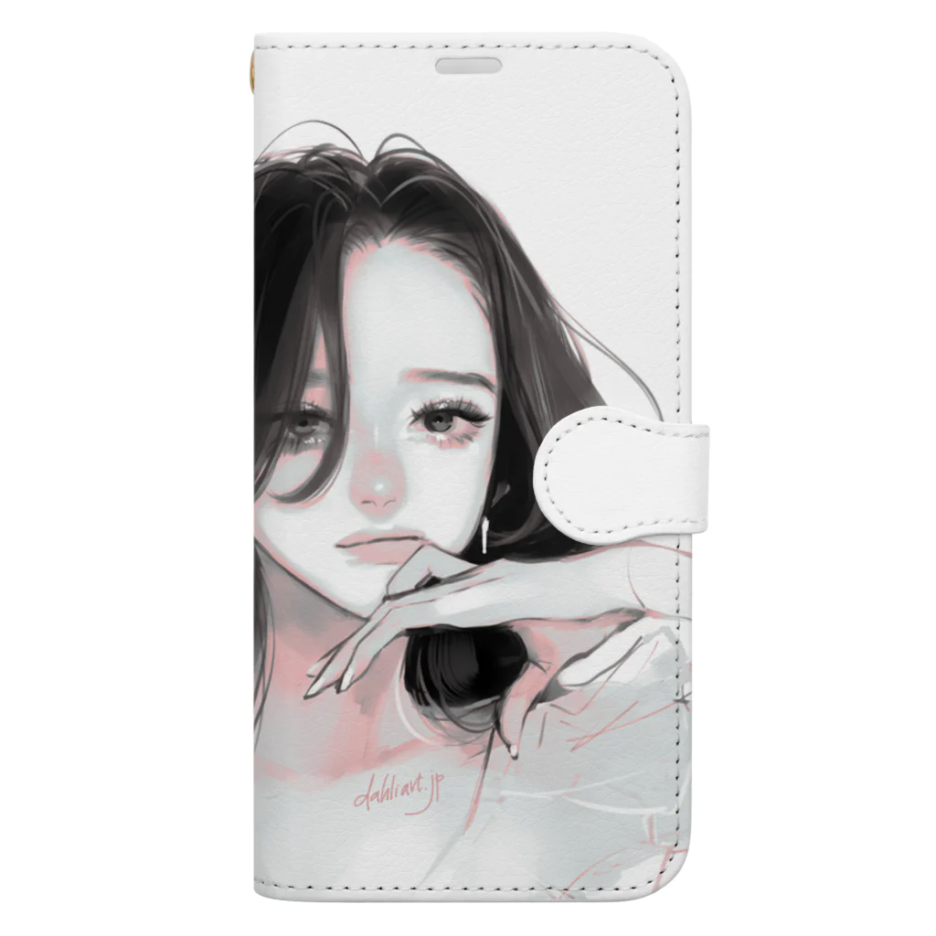 dahlia shop SUZURIのSweet Book-Style Smartphone Case