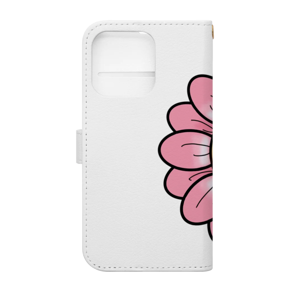 dimple ❁の幸せを運ぶhappy flower❁ 手帳型スマホケースの裏面