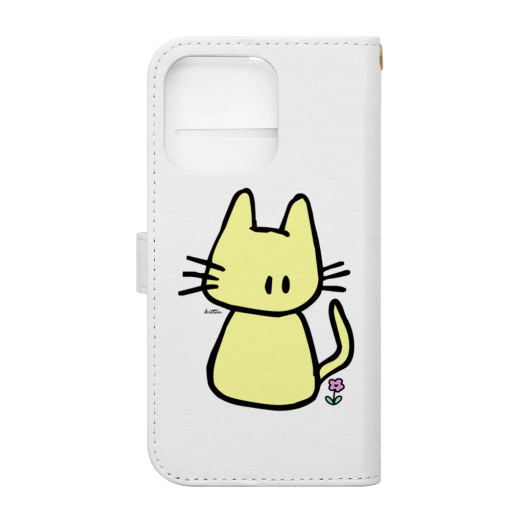 JOKERS FACTORYのKITTEN 手帳型スマホケースの裏面