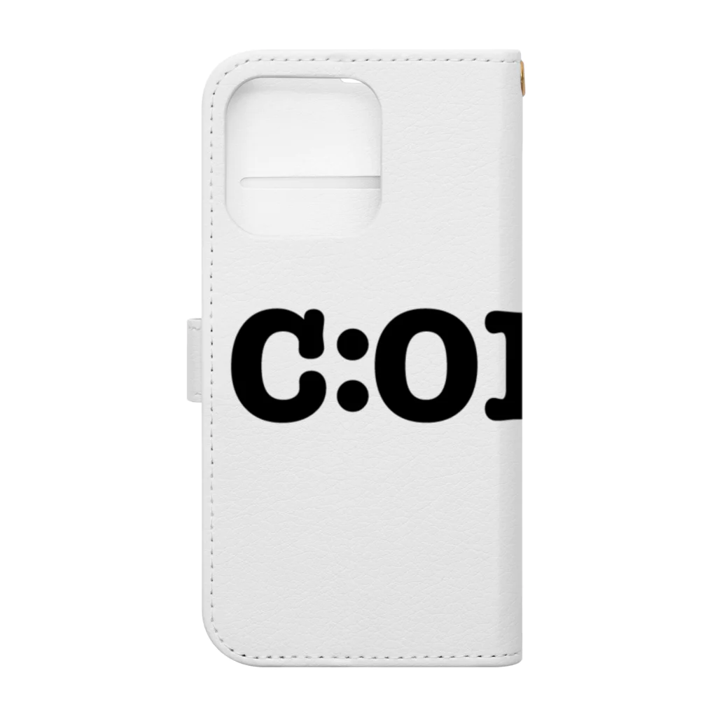 C:OLON(シーコロン)のC:OLON(シーコロン) Book-Style Smartphone Case :back