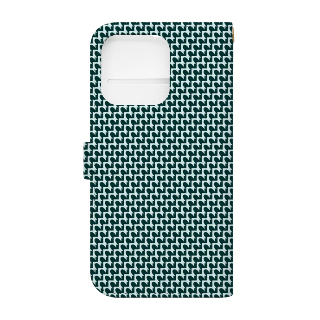 BEACHINのBEACHIN nami h Book-Style Smartphone Case :back