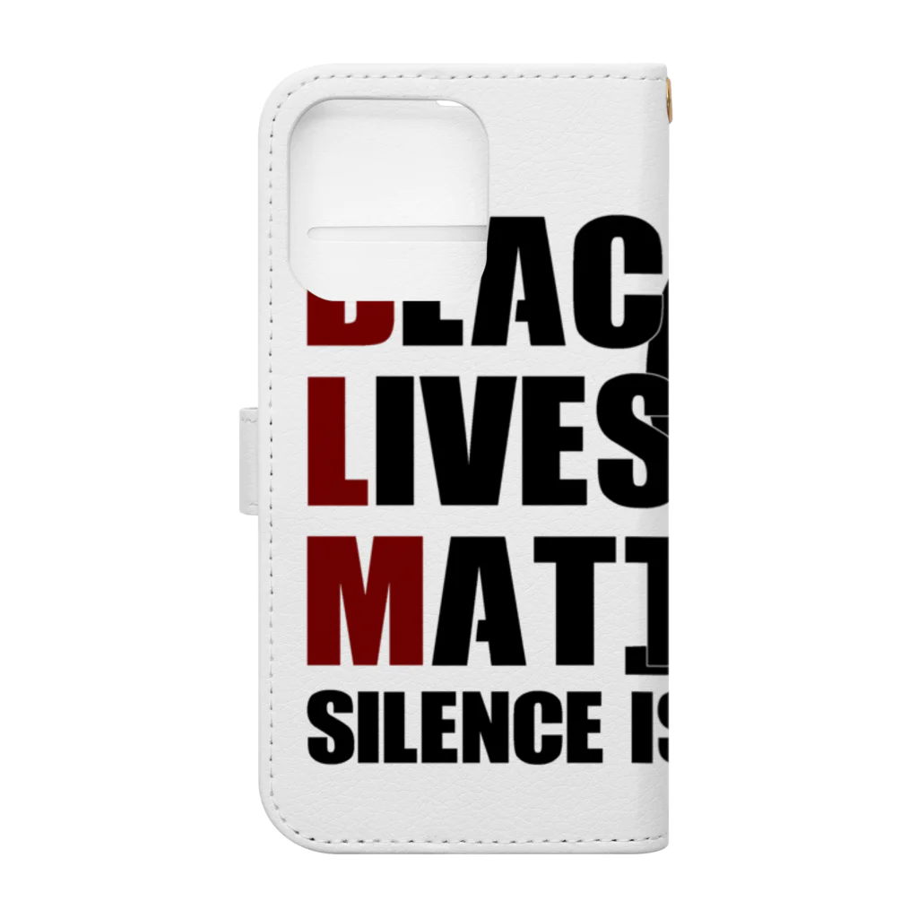 JOKERS FACTORYのBLM Book-Style Smartphone Case :back