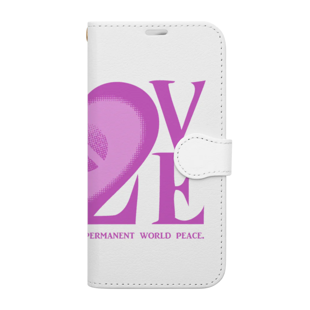 JOKERS FACTORYのPEACE Book-Style Smartphone Case