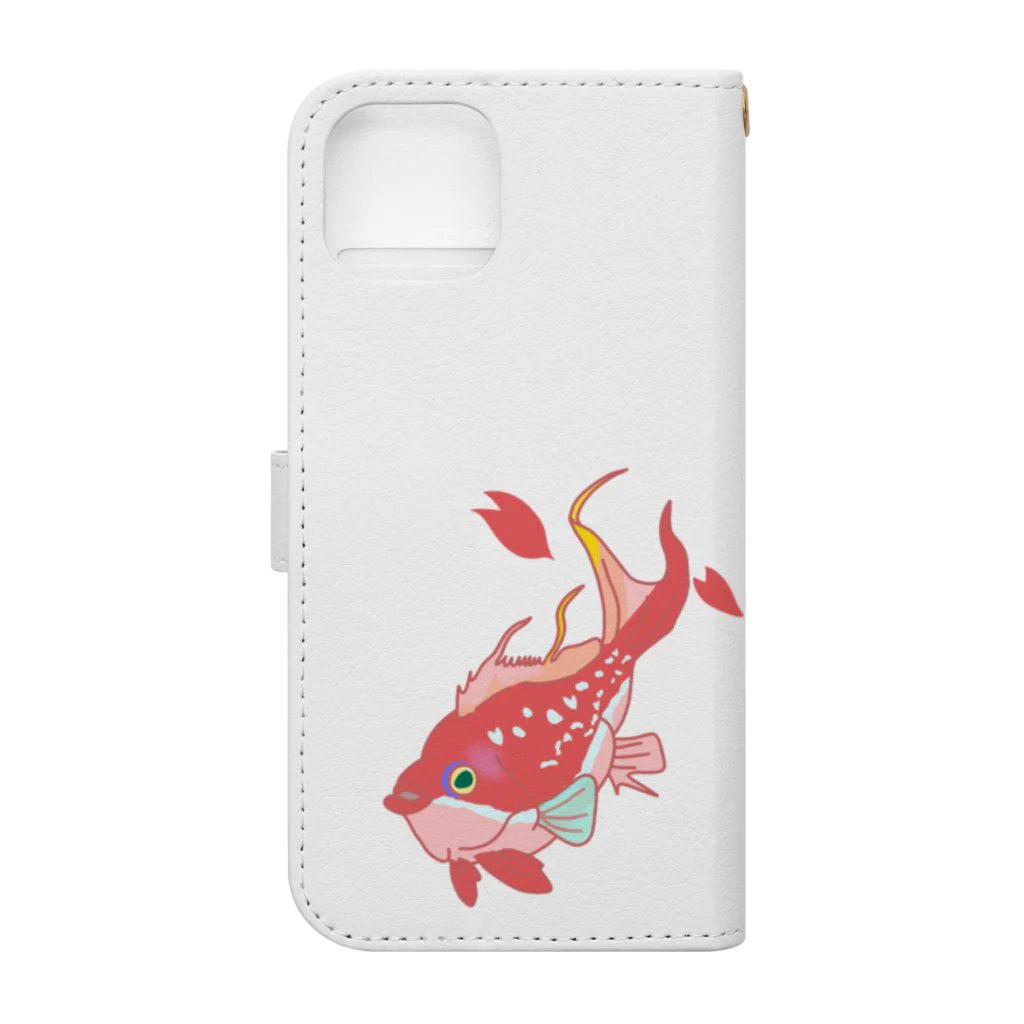 Kelfoy.のサクラダイ Book-Style Smartphone Case :back