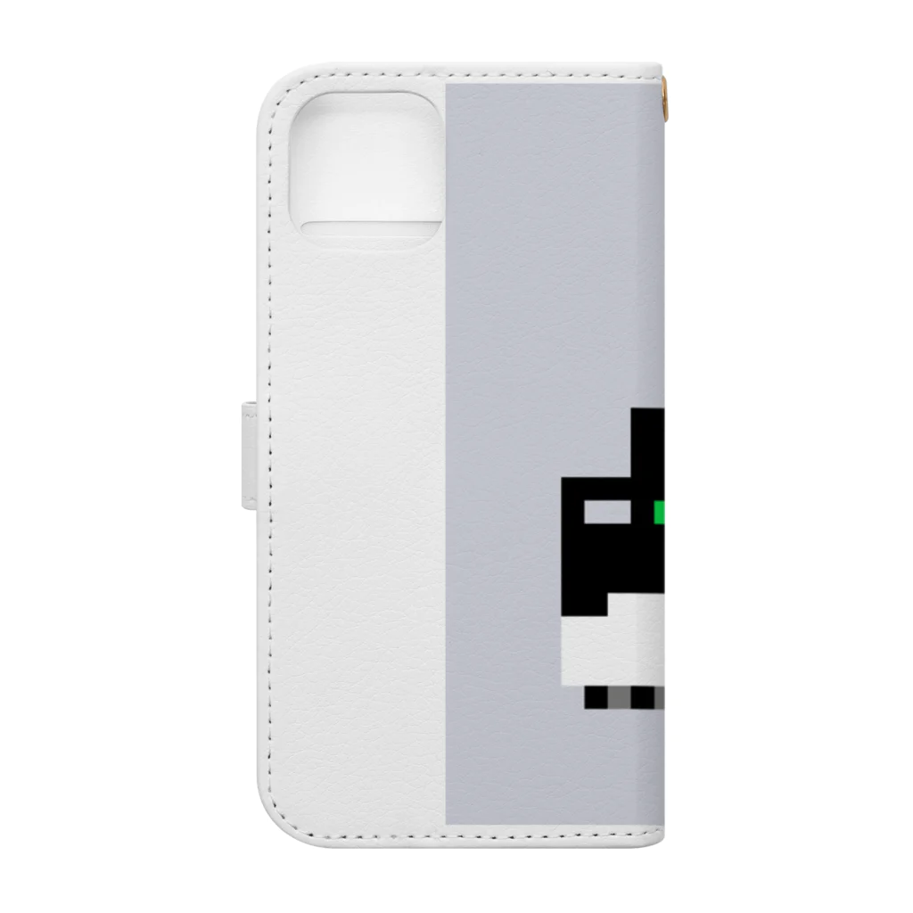 JUNOGATA.ethのLil Nouns Goods Book-Style Smartphone Case :back