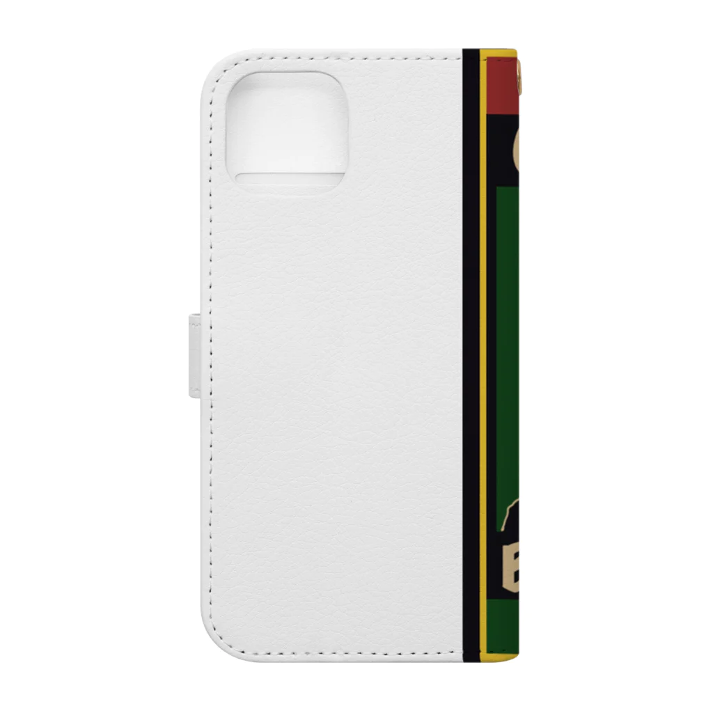 ３rd LaughのBOB MARLEY [ONE LOVE] 手帳型スマホケースの裏面