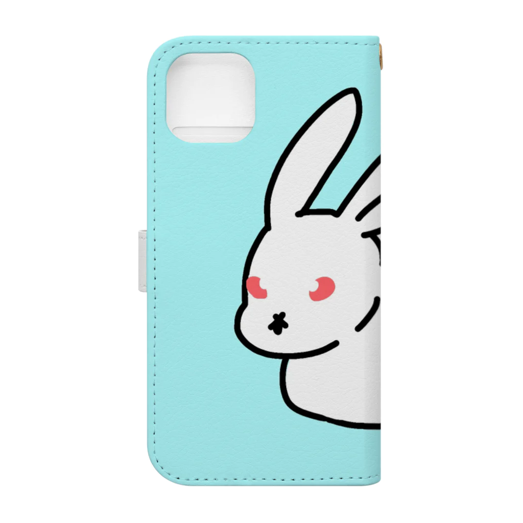 -CHIRU-CHIRU-のうさぎ🐇 Book-Style Smartphone Case :back