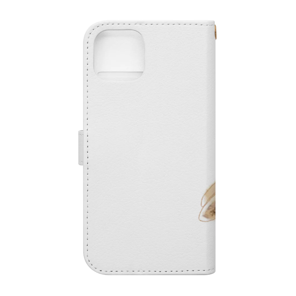 Kazuyo-ceramicsの金のタコさん Book-Style Smartphone Case :back