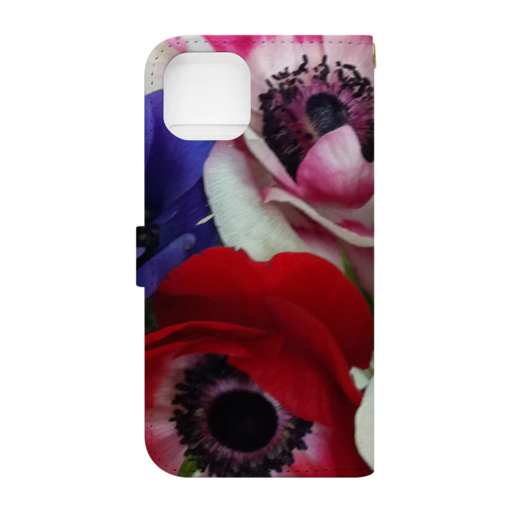 LiLiLiのLiLiLi Flower 手帳型スマホケースの裏面