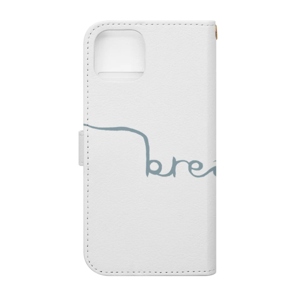 IZANAMI by Akane YabushitaのBreathe Book-Style Smartphone Case :back