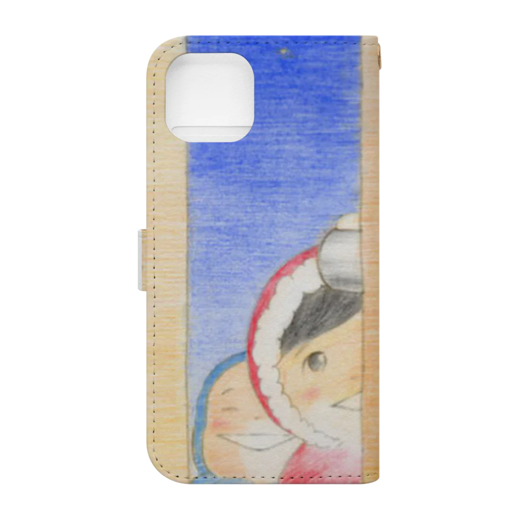 夢源アトリエ✩.*˚のただいまぁ！ Book-Style Smartphone Case :back